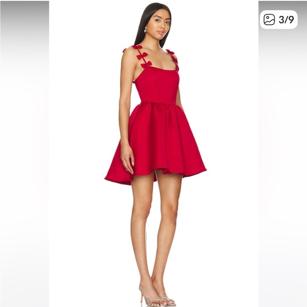 Elliatt (Revolve) Red Bow Dress
